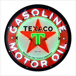 Texaco Motor Oil 36-Inch Neon Sign