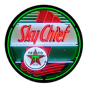 Texaco Sky Chief 36-Inch Neon Sign