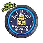 Neonetics 15-Inch Cadillac Service Neon Clock