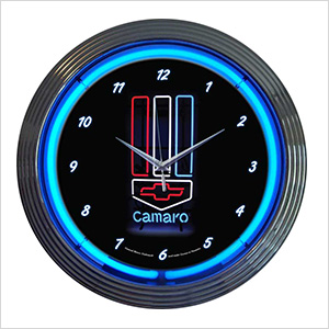 15-Inch Chevy Camaro Neon Clock