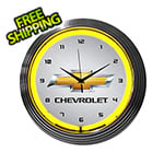 Neonetics 15-Inch Chevrolet Neon Clock