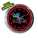 Neonetics 15-Inch Corvette SR Neon Clock