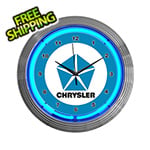 Neonetics 15-Inch Chrysler Pentastar Neon Clock