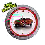Neonetics 15-Inch Ford Mustang Boss 302 Neon Clock
