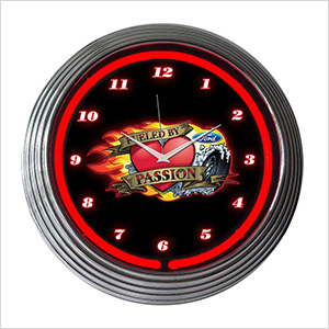 15-Inch Ford Fueled By Passion Neon Clock