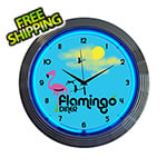 Neonetics 15-Inch Flamingo Diner Neon Clock