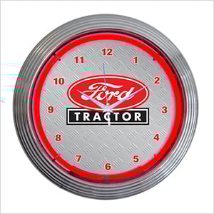 15-Inch Ford Tractor Neon Clock