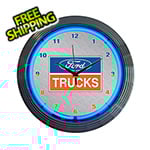 Neonetics 15-Inch Ford Trucks Neon Clock