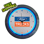 Neonetics 15-Inch Ford Trucks Neon Clock