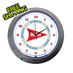 Neonetics 15-Inch Mopar Arrow Neon Clock