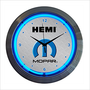 15-Inch Mopar Hemi Neon Clock