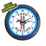 Neonetics 15-Inch Ford Mustang Neon Clock