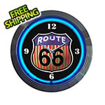 Neonetics 15-Inch Route 66 Neon Clock