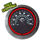 Neonetics 15-Inch Speedometer Neon Clock