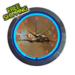 Neonetics 15-Inch Spitfire Neon Clock