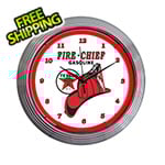 Neonetics 15-Inch Texaco Fire Chief Neon Clock