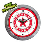 Neonetics 15-Inch Texaco Gasoline Neon Clock