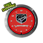 Neonetics 15-Inch Dodge Viper Neon Clock