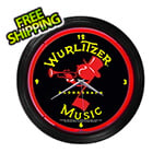 Neonetics 15-Inch Wurlitzer Johnny One Note Neon Clock