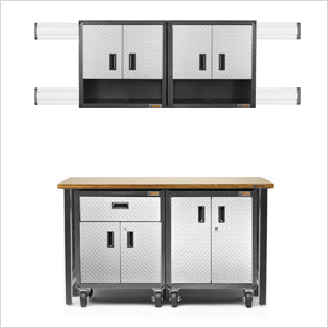 11-Piece RTA Garage Cabinet Set