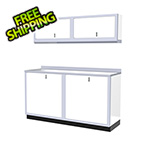 Moduline 5-Piece Aluminum Garage Cabinet Set (White)