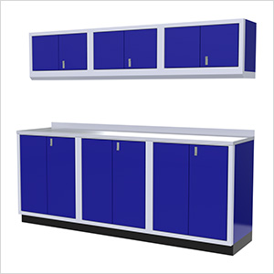 7-Piece Aluminum Cabinet Set (Blue)