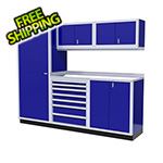 Moduline 6-Piece Aluminum Cabinet Set (Blue)