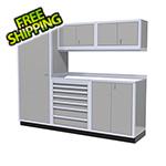 Moduline 6-Piece Aluminum Cabinet Set (Light Grey)