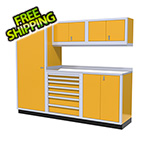 Moduline 6-Piece Aluminum Cabinet Set (Yellow)