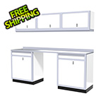 Moduline 7-Piece Aluminum Garage Storage Set (White)