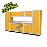 Moduline 9-Piece Aluminum Cabinet Kit (Yellow)