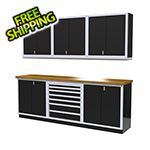 Moduline 7-Piece Aluminum Cabinet Set (Black)