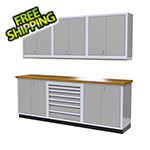 Moduline 7-Piece Aluminum Cabinet Set (Light Grey)
