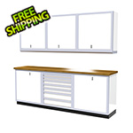 Moduline 7-Piece Aluminum Cabinet Set (White)