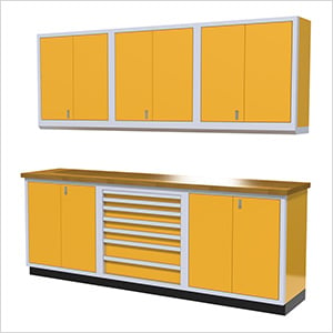 7-Piece Aluminum Cabinet Set (Yellow)