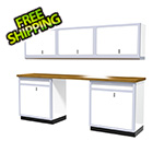 Moduline 6-Piece Aluminum Cabinet Set (White)