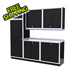 Moduline 7-Piece Aluminum Cabinet Set (Black)