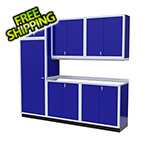 Moduline 7-Piece Aluminum Cabinet Set (Blue)