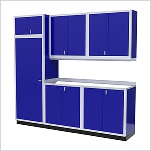 7-Piece Aluminum Cabinet Set (Blue)