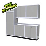 Moduline 7-Piece Aluminum Cabinet Set (Light Grey)
