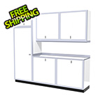 Moduline 7-Piece Aluminum Cabinet Set (White)