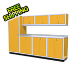 Moduline 8-Piece Aluminum Cabinet Set (Yellow)