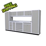 Moduline 10-Piece Aluminum Cabinet Kit (Light Grey)