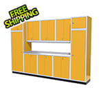 Moduline 11-Piece Aluminum Garage Storage Set (Yellow)