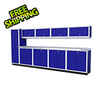 Moduline 10-Piece Aluminum Cabinet Set (Blue)
