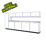 Moduline 10-Piece Aluminum Cabinet Set (White)