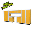 Moduline 11-Piece Aluminum Garage Cabinet Set (Yellow)