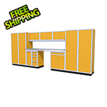 Moduline 12-Piece Aluminum Garage Cabinet Set (Yellow)