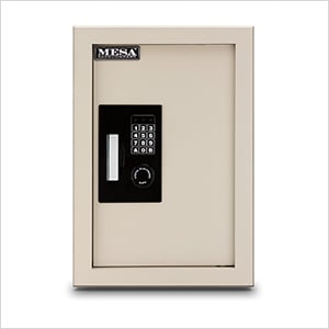 Adjustable Wall Safe with Electronic Lock