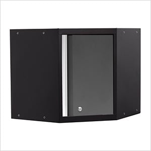 PRO Series Grey Corner Cabinet